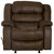 Beckley - Rocker Recliner With Cupholders - Walnut Brown