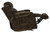 Refresher - Power Headrest Power Rocker Recliner With CR3 Heat / Massage / Lumbar - Mink