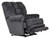 Malone - Power Lay Flat Recliner With Extended Ottoman - Ink