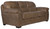 Grant - Faux Leather Sleeper - Silt