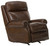 Vito - Power Headrest Power Rocker Reclining With CR3 Heat / Massage / Lumbar - Brown