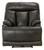 Naples - Power Headrest Power Lay Flat Recliner With Extended Ottoman - Steel