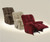 Nettles - Chaise Rocker Reclining With Deluxe Heat/Massage - Doe
