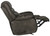 Berman - Chaise Rocker Recliner - Steel
