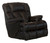 Victor - Leather Chaise Rocker Recliner - Chocolate
