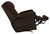 Rialto - Chaise Rocker Recliner - Chocolate