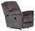 Malloy - Fabric Power Rocker Recliner - Dark Gray