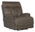 Anders - Power Headrest/Lumbar Power Lay Flat Reclining With Heat & Massage & Extended Ottoman - Charcoal