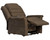 Invincible - Power Lift Full Lay-Out Chaise Recliner - Java