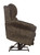 Warner - Power Headrest With Lumbar Power Lay Flat Recliner - Tiger`s Eye