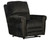 Warner - Power Headrest With Lumbar Power Lay Flat Recliner - Slate