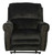 Warner - Power Headrest With Lumbar Power Lay Flat Recliner - Slate