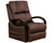 Chandler - Power Lift Recliner With Heat & Massage - Walnut