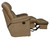 Cloud 12 - Power Chaise Reclining With Lay Flat Feature - Camel