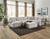 Harper - 3 Piece Sectional With LSF Chaise And Cocktail Ottoman - Oyster