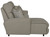 McPherson - 3 Piece Power Reclining Sectional With 1 LSF Lay-Back Chaise And 1 Lay-Flat Recliner - Beige