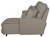 McPherson - 3 Piece Power Reclining Sectional With 1 RSF Lay-Back Chaise And 1 Lay-Flat Recliner - Beige