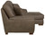 Royce - 2 Piece Sofa Chaise (LSF Loveseat / RSF Chaise) - Brown
