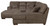 Royce - 3 Piece Sectional With Cocktail Ottoman (RSF Chaise) - Light Brown