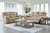 Tip-Off - 2 Pc. - Power Reclining Sofa, Power Reclining Loveseat - Wheat