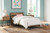 Deanlow - 4 Pc. - Dresser, Chest, Twin Platform Panel Bed - Honey
