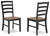 Wildenauer - 9 Pc. - Extension Table, 8 Side Chairs - Brown / Black