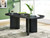 Rowanbeck - 8 Pc. - Dining Table, 4 Side Chairs, 2 Arm Chairs, Server - Black