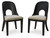Rowanbeck - 8 Pc. - Dining Table, 4 Side Chairs, 2 Arm Chairs, Server - Black
