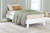 Hallityn - Twin Platform Bed - White