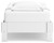 Hallityn - Twin Platform Bed - White