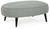 Hollyann - Oversized Accent Ottoman - Gray
