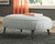 Hollyann - Oversized Accent Ottoman - Gray