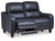 Mercomatic - Power Reclining Loveseat With Adj Headrest - Ocean