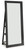 Evesen - Floor Standing Mirror/Storage - Black