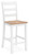 Gesthaven - Barstool (Set of 2) - Natural / White