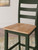 Gesthaven - Barstool (Set of 2) - Natural / Green