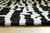Bramshaw - 5' x 7' Rug - Black / Ivory