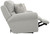 Kellen - Lay Flat Reclining Loveseat - Ecru