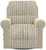 Foxy - Swivel Glider Recliner - Porcelain