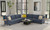 Foley - 5 Piece Sectional With Comfort Coil Seating And 4 Included Accent Pillows - Lead