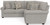 Livingston - 2 Piece Sectional With Comfort Coil Seating And 9 Accent Pillows Included - Linen
