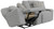 Lynx - Power Reclining Console Loveseat With Zero Gravity - Moonstruck