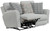 Chappy - Power Lay Flat Reclining Loveseat - Pebble