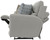 Chappy - Lay Flat Reclining Loveseat - Linen