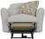 Chappy - Power Lay Flat Recliner - Linen