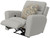 Chappy - Power Lay Flat Recliner - Linen