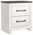 Gerridan - 7 Pc. - Dresser, Mirror, King Panel Bed with Sconces, 2 Nightstands - White