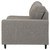 Lyman - RAF Corner Chaise - Graphite