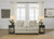 Asanti - 4 Pc. - Sofa, Loveseat, Chair and a Half, Ottoman - Fog