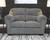 Allmaxx - 2 Pc. - Sofa, Loveseat - Pewter